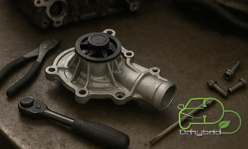 راهنمای تعمیر و تعویض واتر پمپ هیوندای سوناتا هیبرید